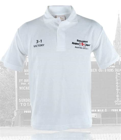 Barmy Army Ashes Polo Shirt 2010/11 : Duke Video