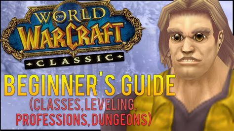 Classic WoW Beginner's Guide (Classes, Leveling, Professions, Etc.) - YouTube