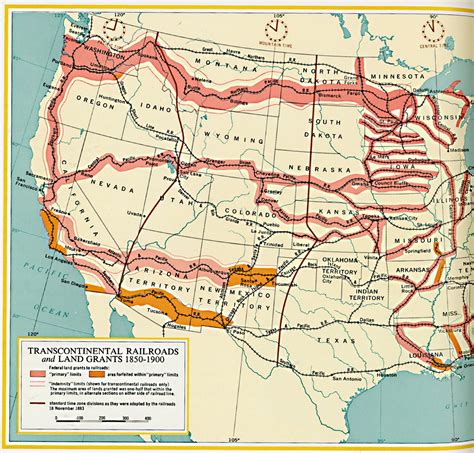 1850 Railroad Map - According to the past records in the year of ...