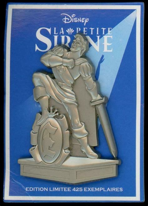 46745 - Prince Eric Statue - The Little Mermaid Event - Disneyland Resort Paris Disney Pin