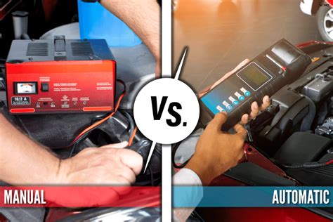 Manual vs Automatic Car Battery Charger - Pros, Cons, & Differences