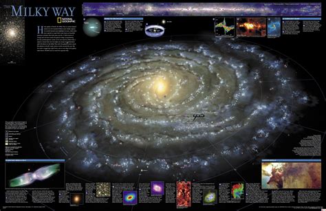 so, courtesy of National Geographic, take a look at this high-resolution map of the Milky Way ...