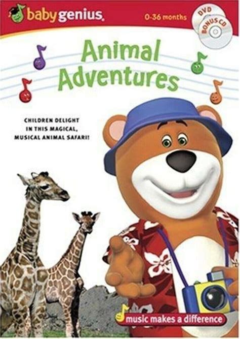 Baby Genius: Animal Adventures #4452 - 9/28/2004 DVD Family | eBay