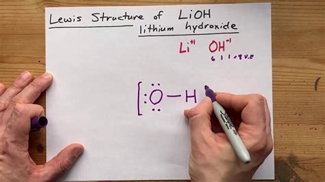 Draw The Lewis Structure For A Hydroxide Ion