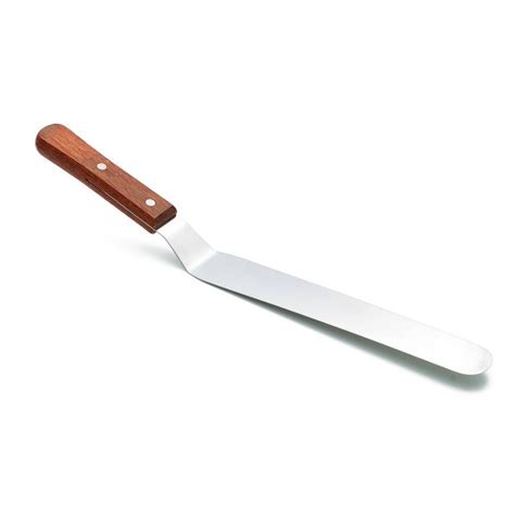 Stainless Steel Spatula with Wooden Handle - 25cm