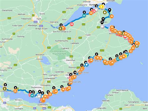 Fife Coastal Path Essentials Map | Wander Somewhere