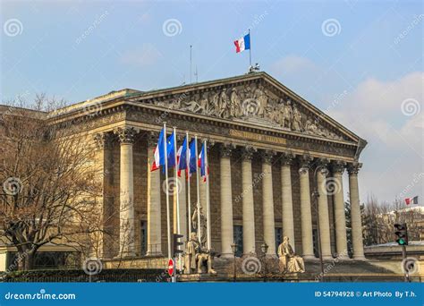 National Assembly, Paris, France Stock Photo - Image of assemblee ...