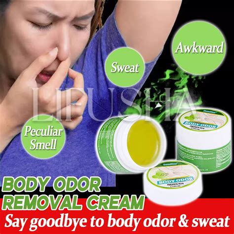 Body Odor Removal Cream Underarm Deodorant Anti Sweat cream Armpit Refreshing Unisex | Shopee ...
