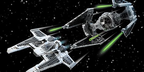 LEGO Mandalorian Fang Fighter versus TIE Interceptor revealed