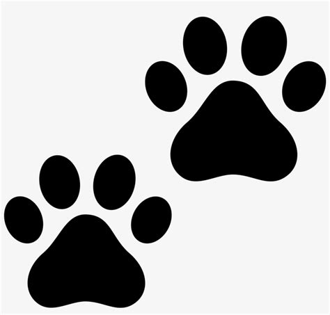 Paw Print Frame Clipart - Paw Print Cat Transparent PNG - 4106x3765 ...