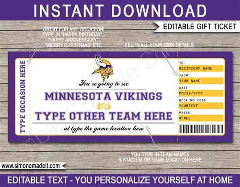 Kristina Erickson Headline: Mn Vikings Game Tickets