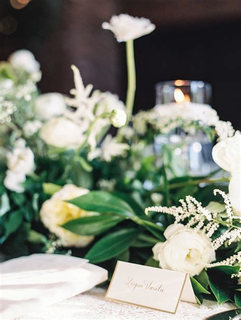 Candlelight and stunning florals for S & N's The Bowery Hotel Wedding