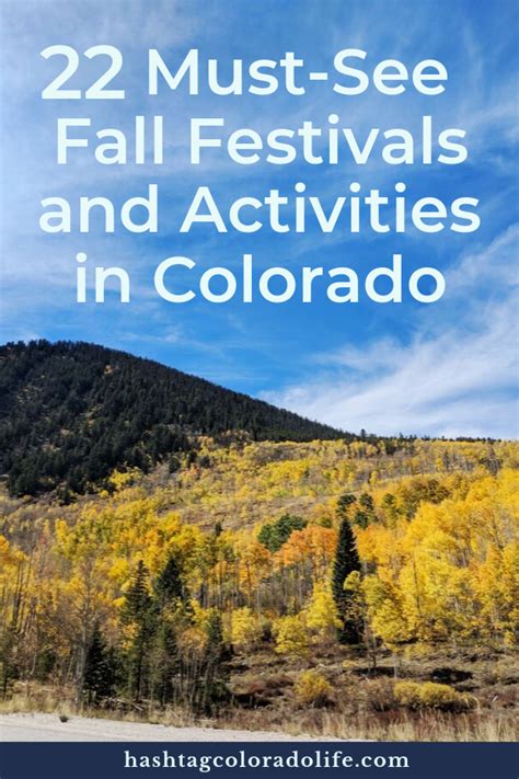 Fall in Colorado: 22 Colorado Fall Festivals and Autumn Events