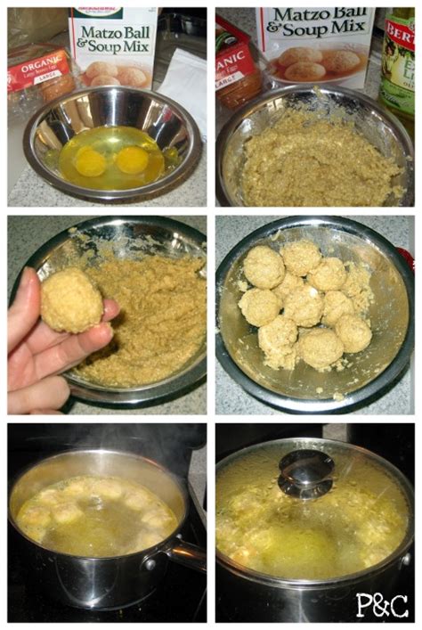 How To Make Matzo Balls Tutorial with Photos- Peas and Crayons