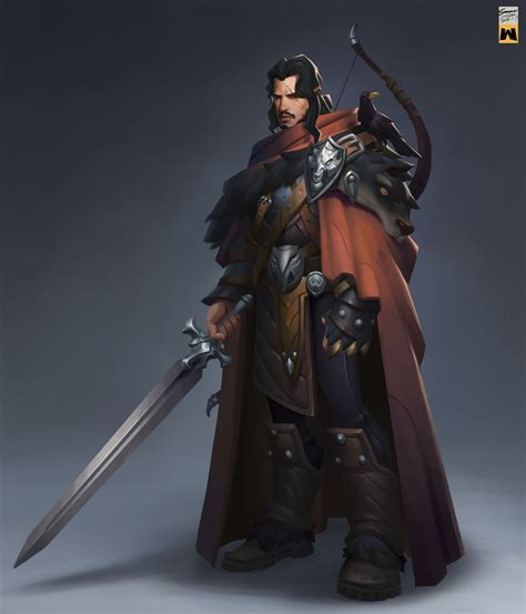 ArtStation - swordsman, terry wei | Fantasy characters, Concept art characters, Character art