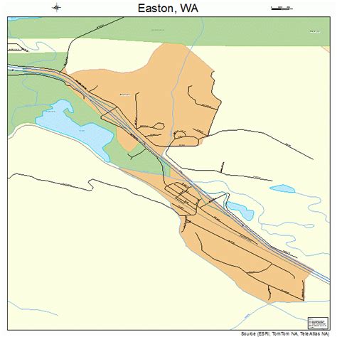 Easton Washington Street Map 5319700