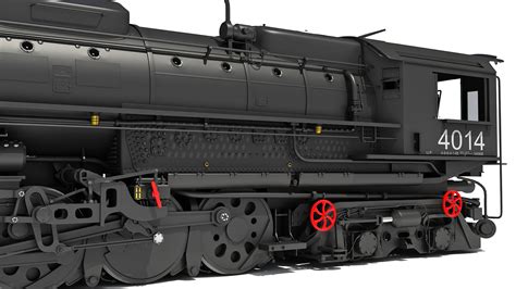 3D Steam Locomotive Big Boy Train Model - TurboSquid 2017067