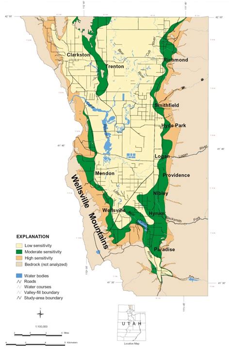 Cache Valley sensitivity and vulnerabilty to pesticides - Utah Geological Survey