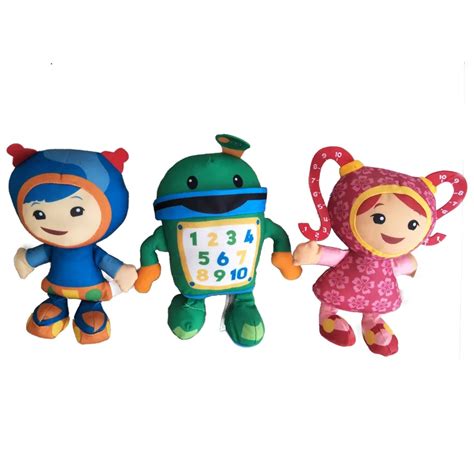 3pcs/lot 20cm Team Umizoomi Bot MILLI Geo Plush Toy Doll Soft Stuffed ...