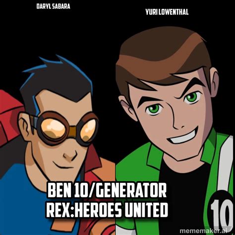 Movie Poster for the crossover. : r/Ben10