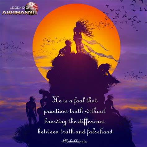 Mahabharata Quote - 5 by legendofabhimanyu on DeviantArt