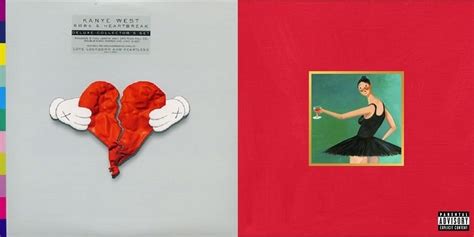 Kanye West My Beautiful Dark Twisted Fantasy 808S & Heartbreak vinyl ...