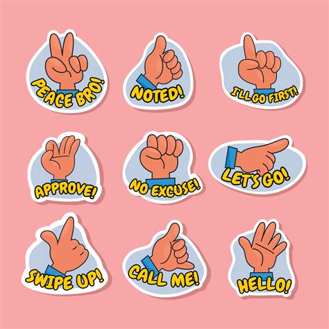 Sticker Chat Action Design 18752784 Vector Art at Vecteezy