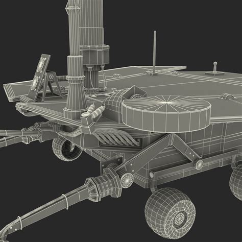 3d chinese lunar rover model