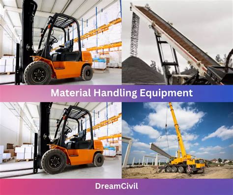 Material Handling Equipment With Images - Dream Civil