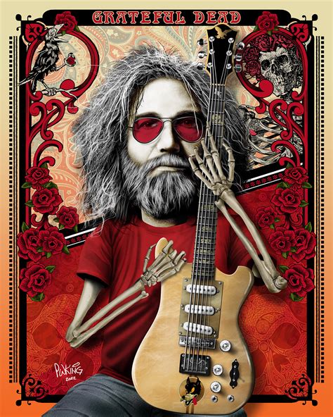 Jerry Garcia Poster – Paul King Artwerks