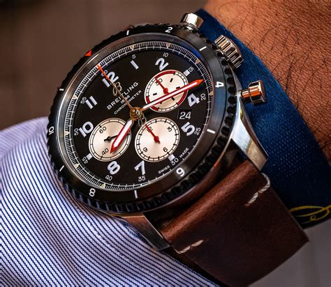 Breitling Aviator 8 Mosquito Chronograph Watch Hands-On Debut ...