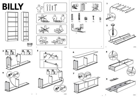 Ikea+billy (750×531) | Ikea instructions, Universal design, Manual design