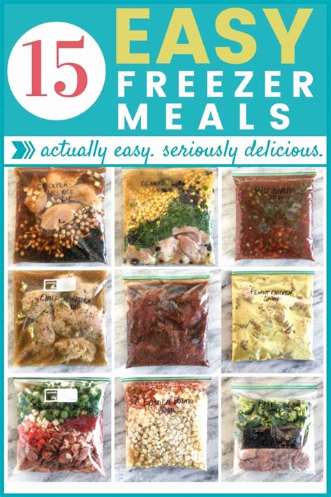 15-Minute Freezer Meals – Heather Fern