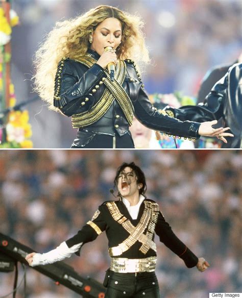 Beyonce's Super Bowl Nod To The King Of Pop Michael Jackson