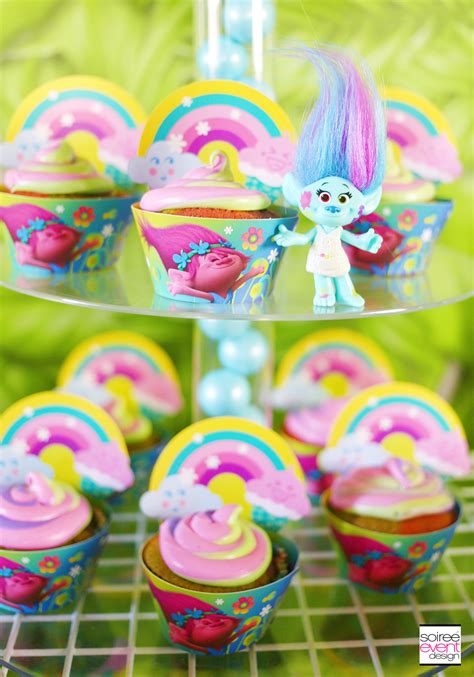 TREND ALERT - Host a Trolls Party with these Trolls Party Ideas! - Soiree Event Design