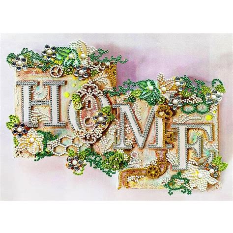 Home , Painting And Calligraphy Series, Shaped Faux Diamond, Resin Diamond Painting - Home ...