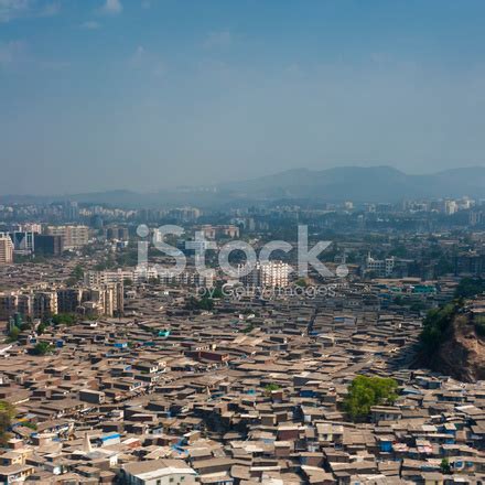 Aerial View Of Mumbai Slums Stock Photo | Royalty-Free | FreeImages