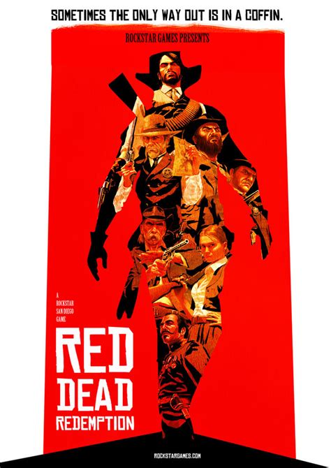 Red Dead Redemption Poster by AKADoom on DeviantArt