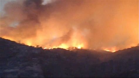 California Wildfire Forces Evacuation of Over 500 Homes - Good Morning ...