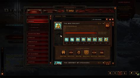 General achievements - Diablo III | Interface In Game