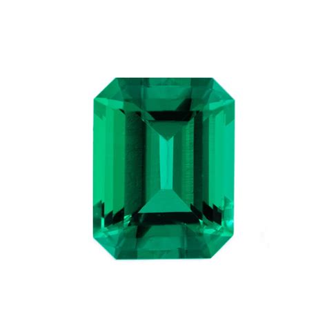 EMERALD CUT - Chatham Lab Grown Emerald Loose Gem – Lily Arkwright