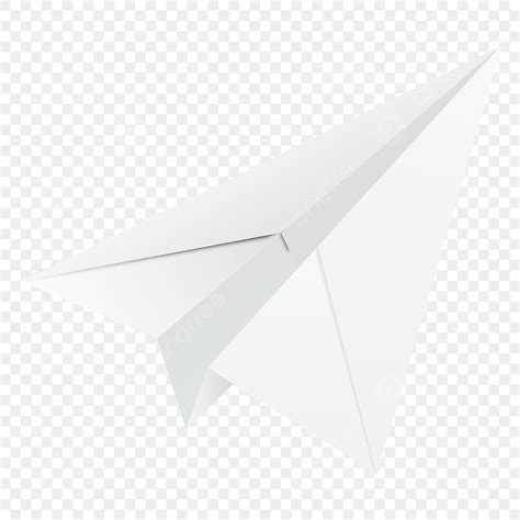 Paper Airplane Vector Art PNG, 3d White Paper Airplane, Paper Airplane ...
