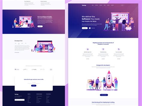 Ui Ux Website Template