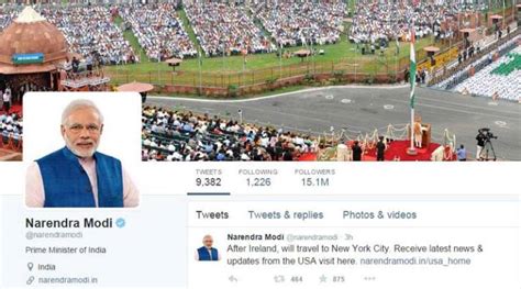 PM Narendra Modi zooms past 15 million mark on Twitter | India News ...