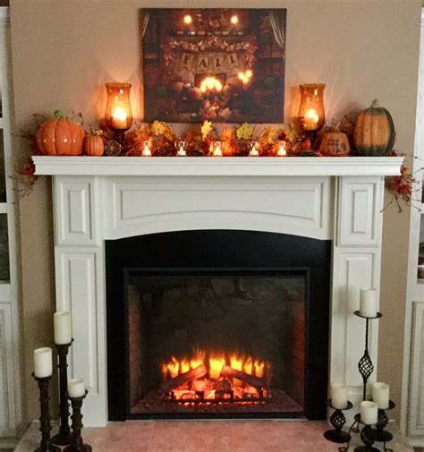 Pin by Karen Finn on Ideas for the House | Fall fireplace decor, Fall mantel decorations, Fall ...