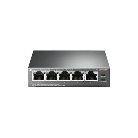 5-Port Gigabit Desktop Switch , 4Port PoE - TechnoKings.pk