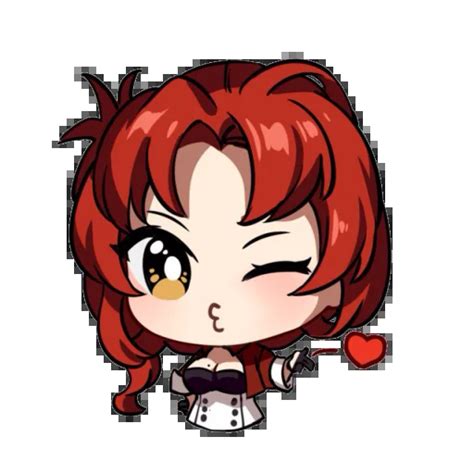 Telegram Sticker ? from «Honkai Impact 3rd Chibi» pack