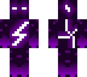Corrupted Lightning Herobrine Minecraft Skins