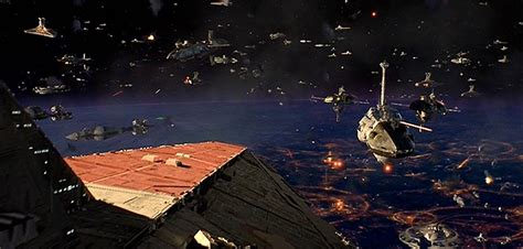 The First Order Fleet Appears At The Battle Of Coruscant - (Star Wars ...