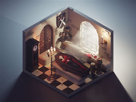 Vampire Lair by Roman Klčo on Dribbble